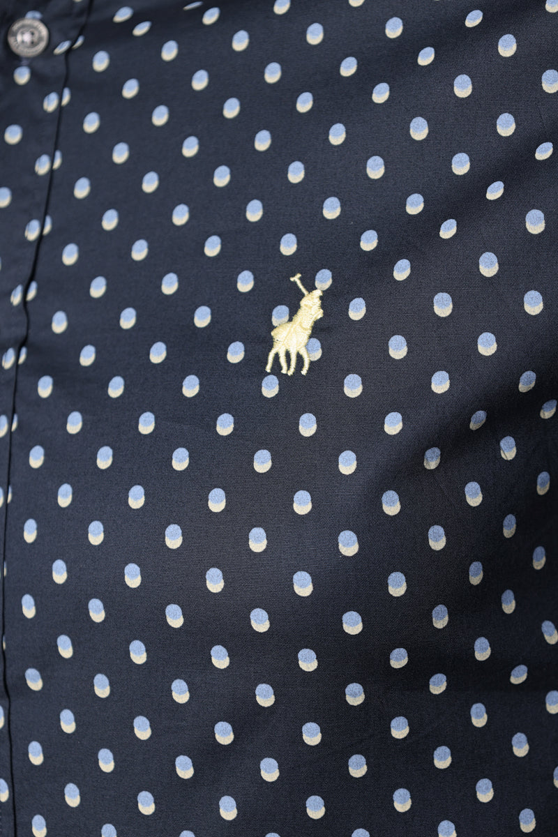 Polo Shirt Maxwell Double Dot Navy